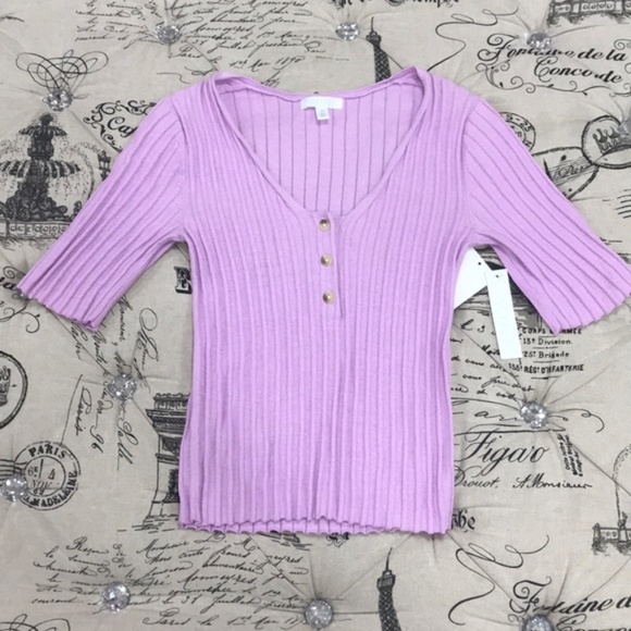 Abound Summer Henley Sweater - Picture 5 of 5